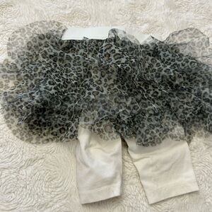 The Children's Place Black and Gray Leggings